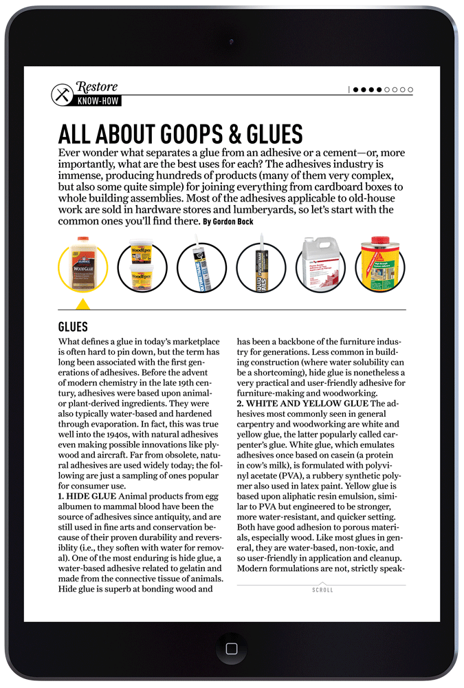 All About Goops & Glues by Megan Hillman Donovan