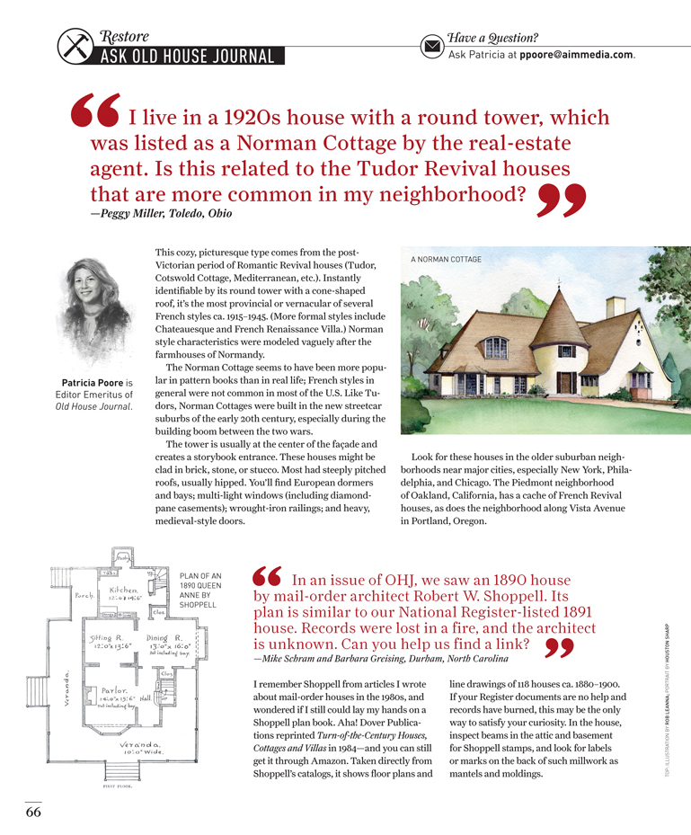 Ask Old House Journal by Megan Hillman Donovan