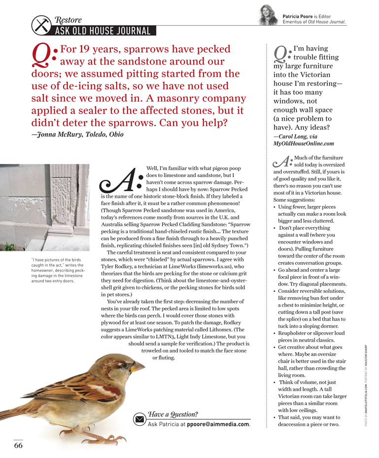 Ask Old House Journal by Megan Hillman Donovan