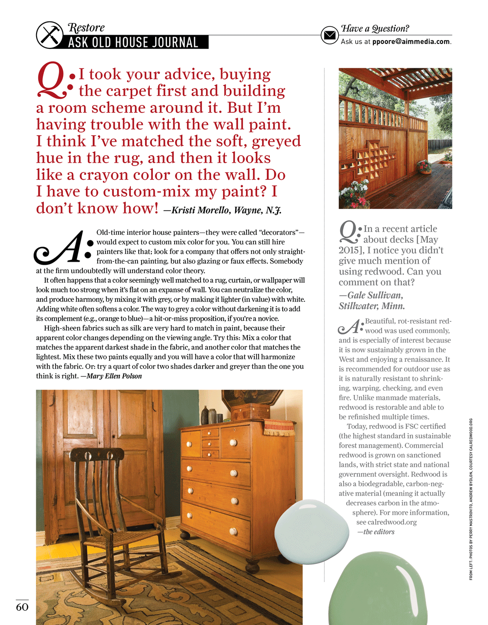 Ask Old House Journal by Megan Hillman Donovan