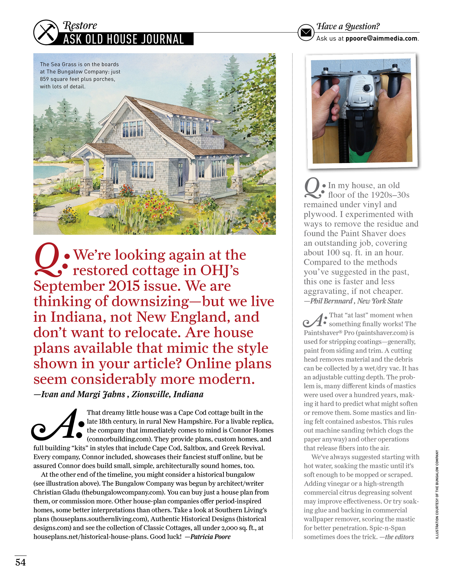 Ask Old House Journal by Megan Hillman Donovan
