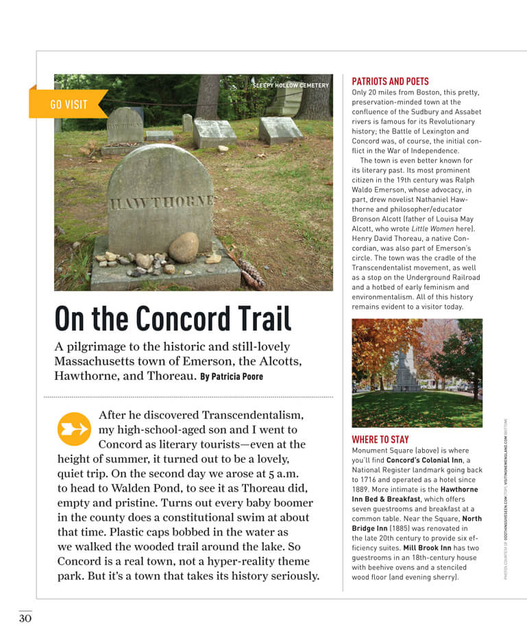 On the Concord Trail by Megan Hillman Donovan