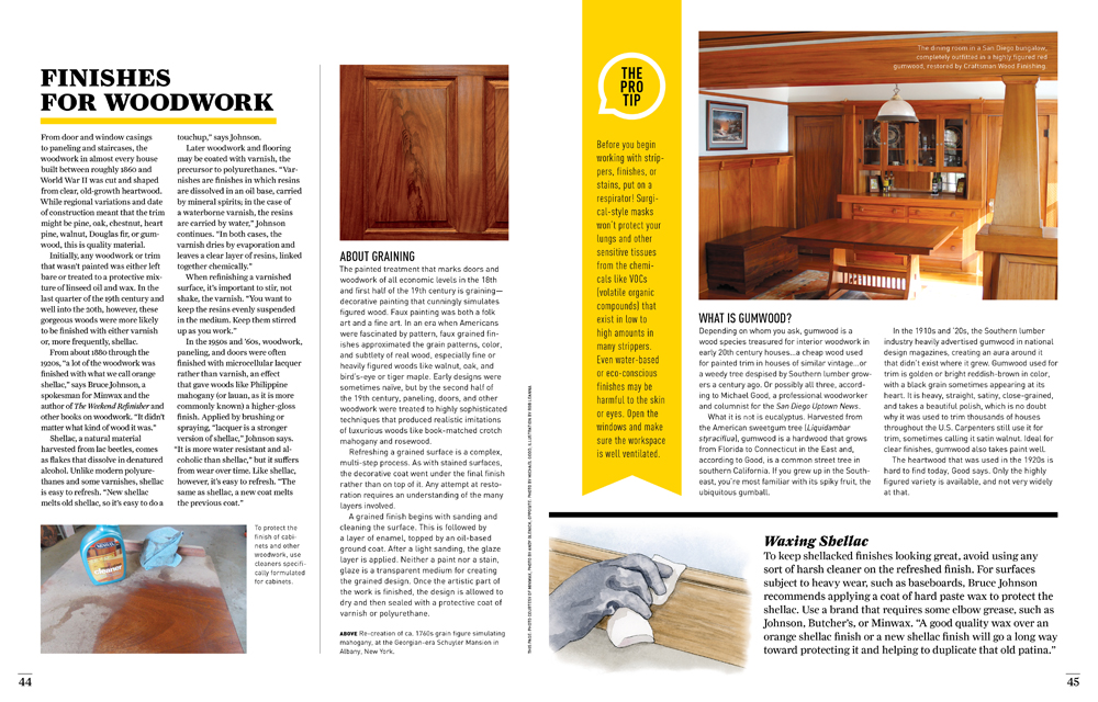 Finishing Basics for Woodwork & Floors by Megan Hillman Donovan