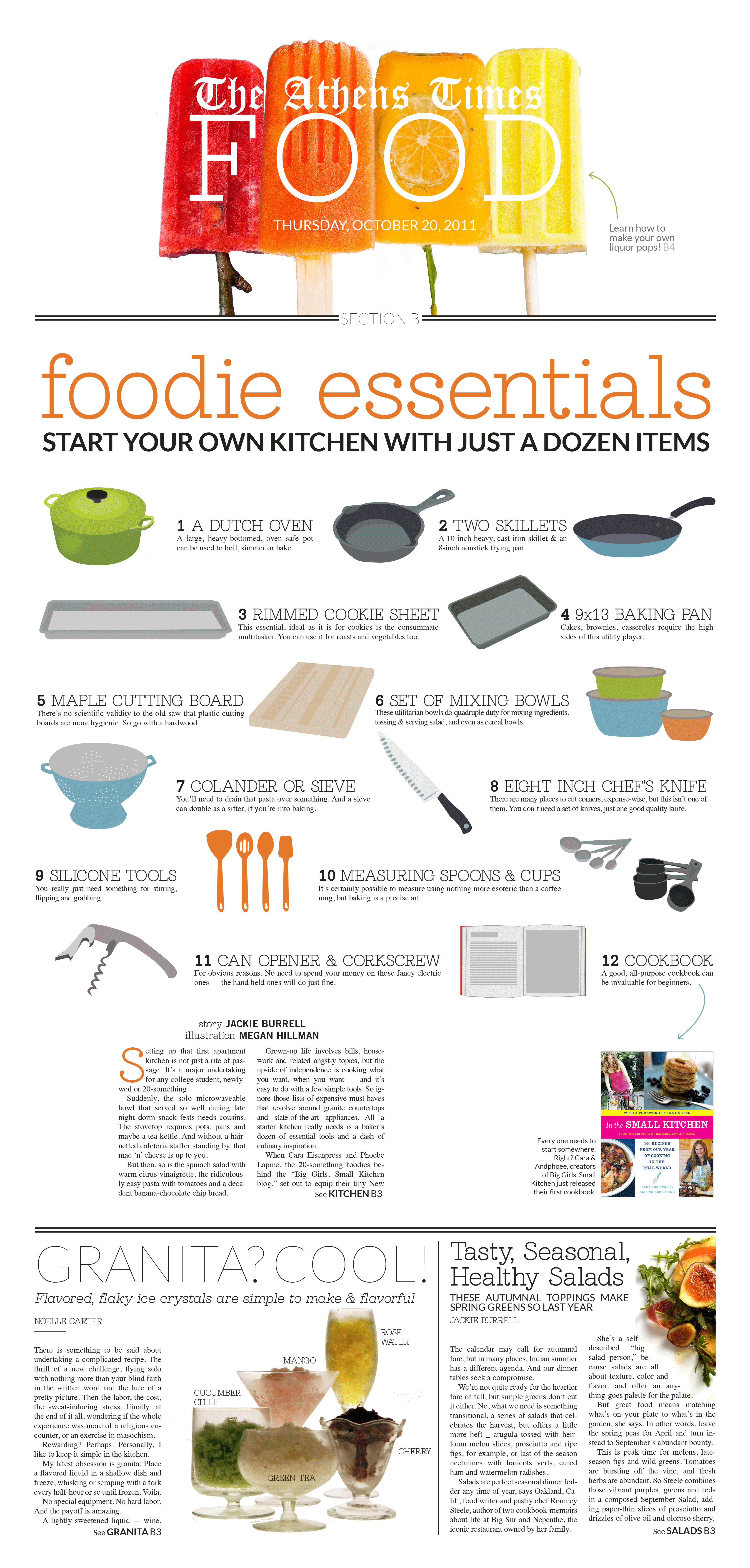 Foodie Essentials by Megan Hillman Donovan