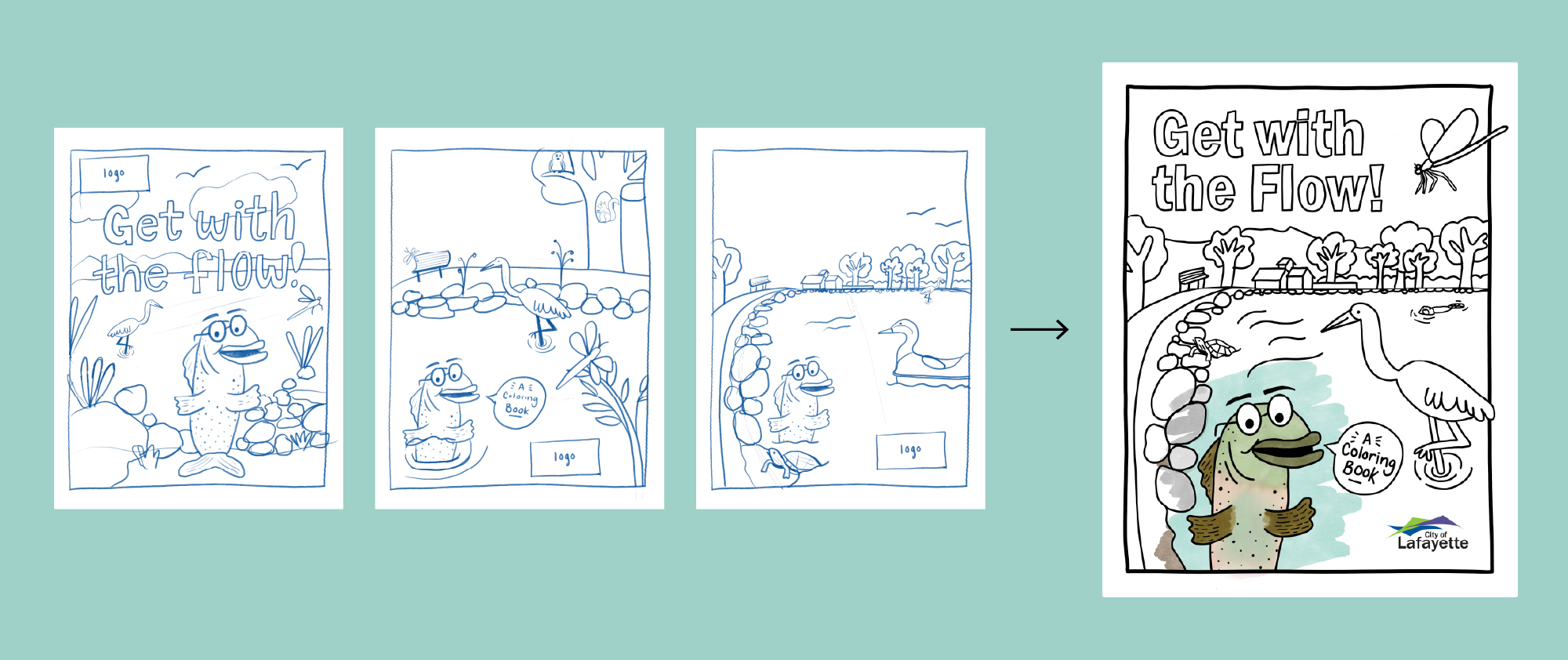 Coloring Book by Megan Hillman Donovan