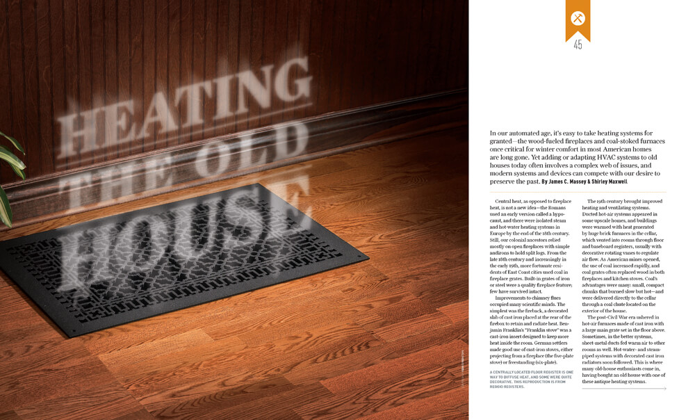 Heating the Old House by Megan Hillman Donovan