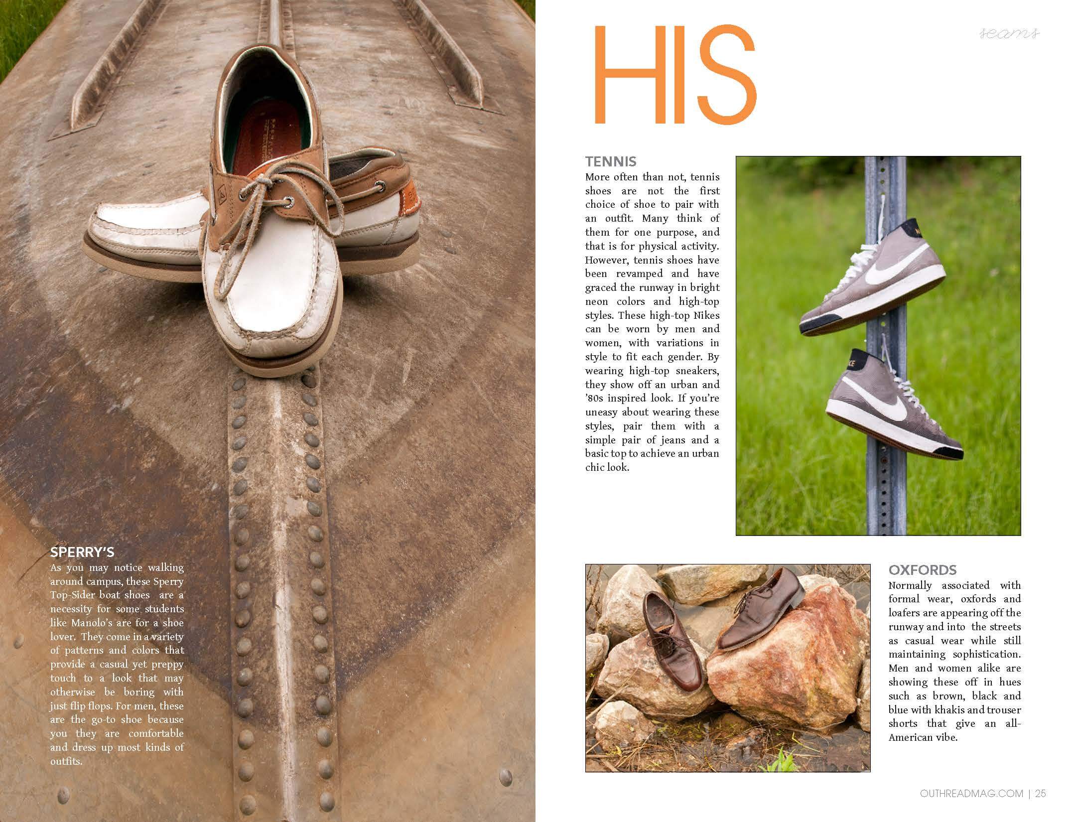 His and Her Shoes by Megan Hillman Donovan