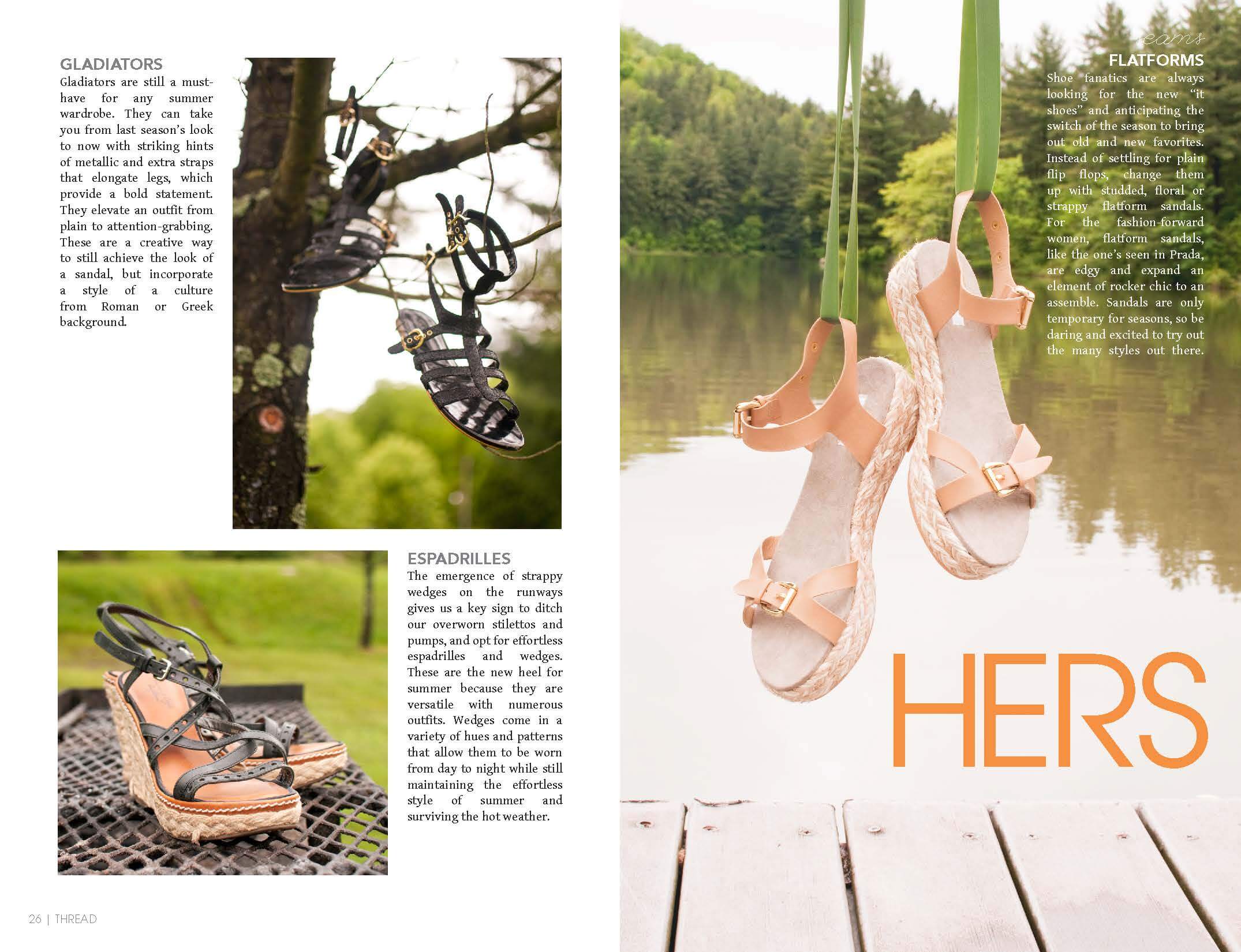 His and Her Shoes by Megan Hillman Donovan