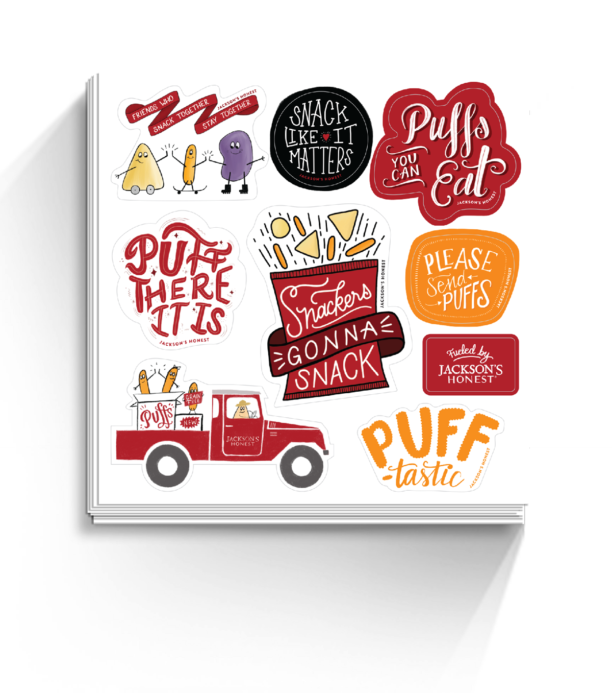 Jackson's Honest Stickers by Megan Hillman Donovan