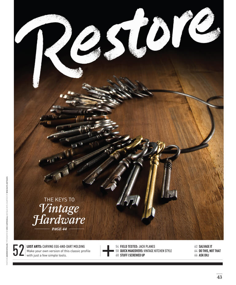 The Keys to Vintage Hardware by Megan Hillman Donovan