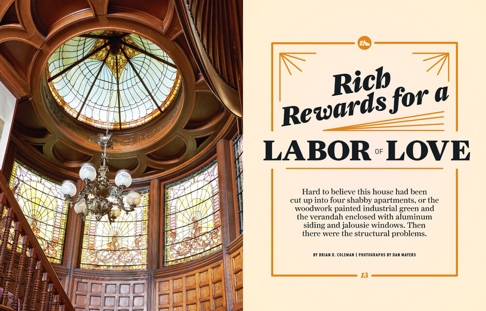 Rich Rewards for a Labor of Love by Megan Hillman Donovan