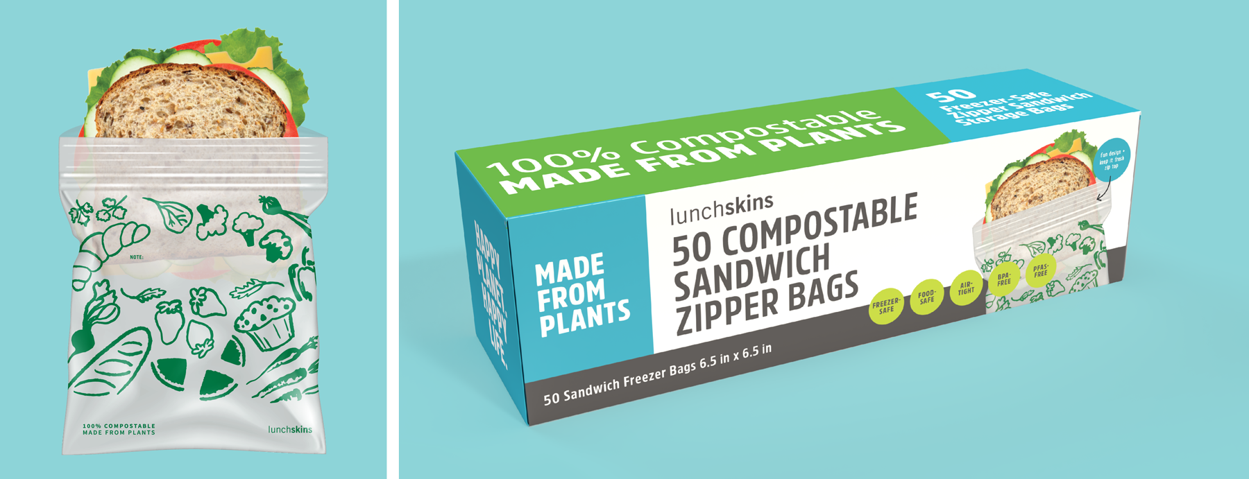 LunckSkins Packaging by Megan Hillman Donovan