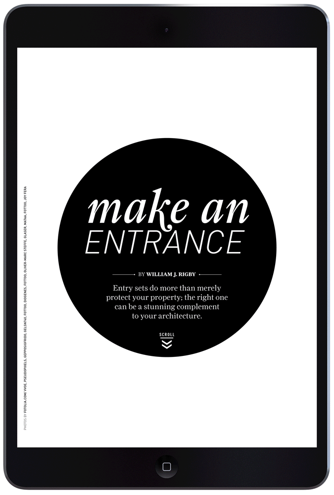 Make An Entrance by Megan Hillman Donovan