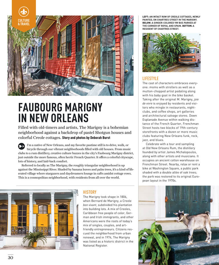 Faubourg Marigny in New Orleans by Megan Hillman Donovan