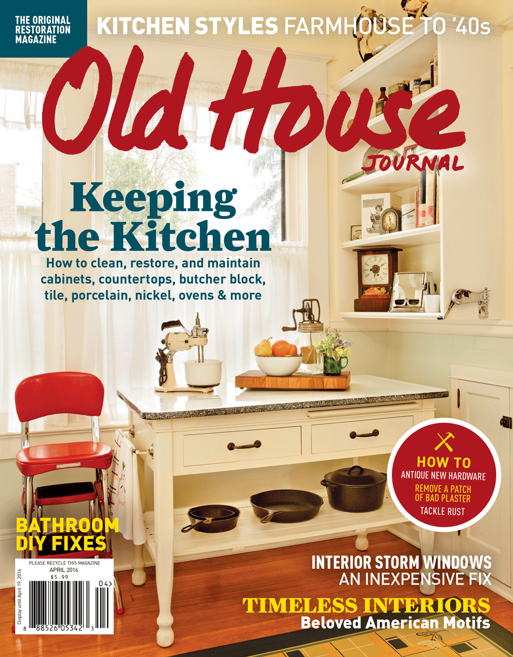 Old House Journal Covers by Megan Hillman Donovan