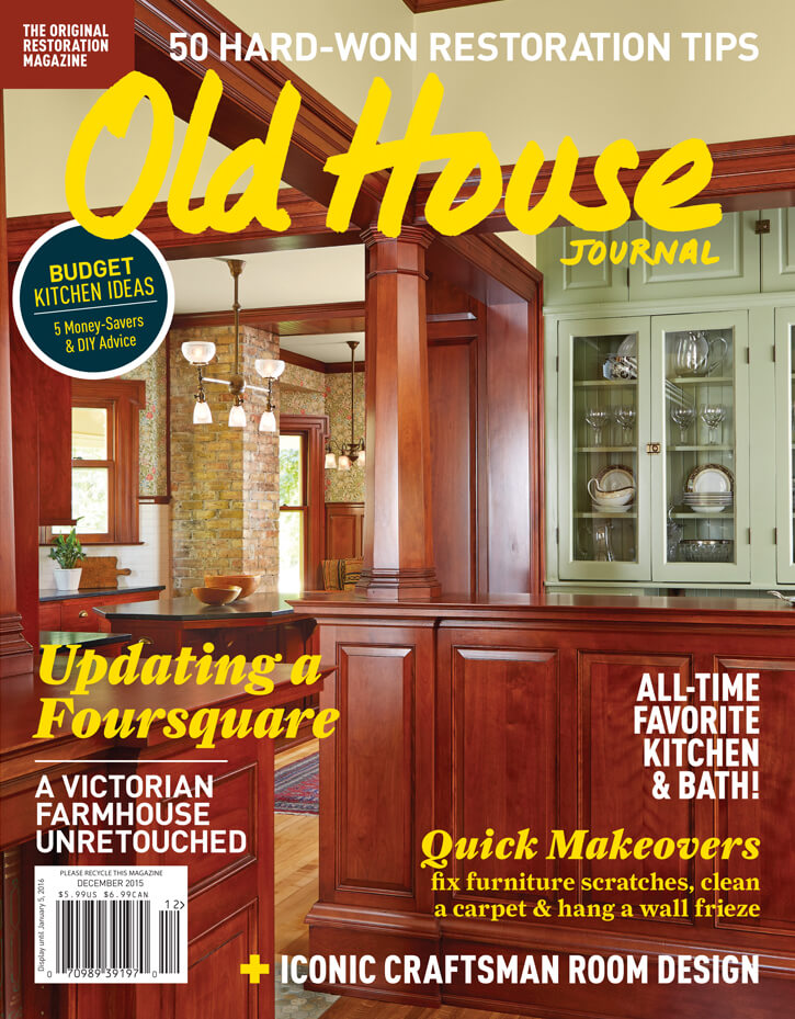 Old House Journal cover by Megan Hillman Donovan
