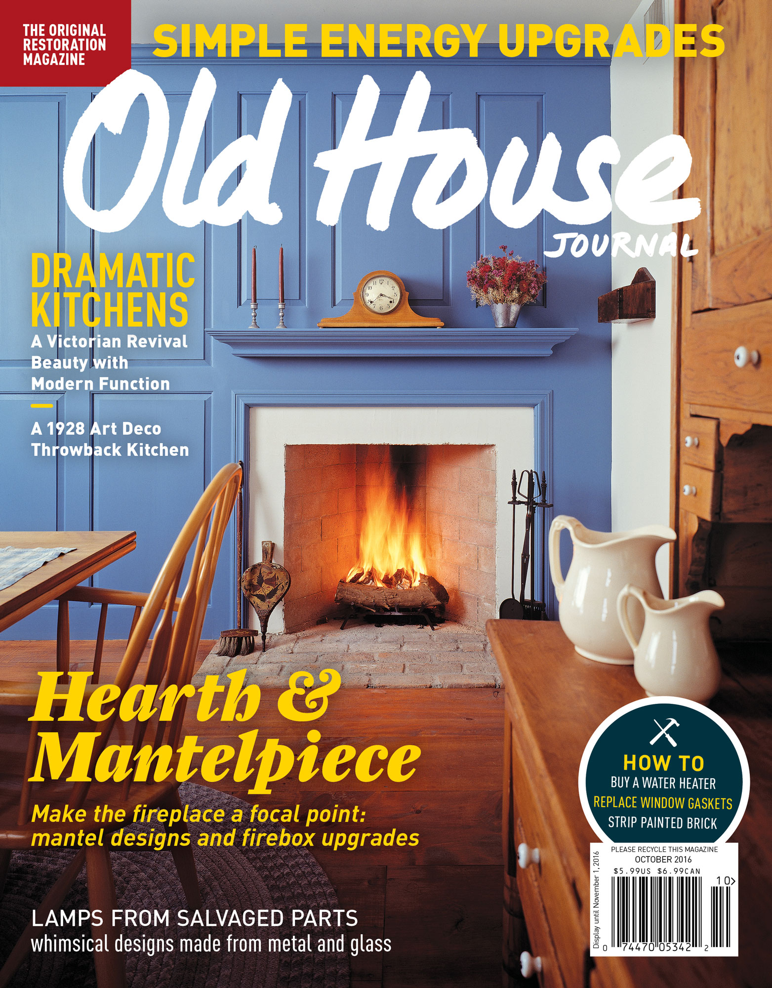 Old House Journal Covers by Megan Hillman Donovan