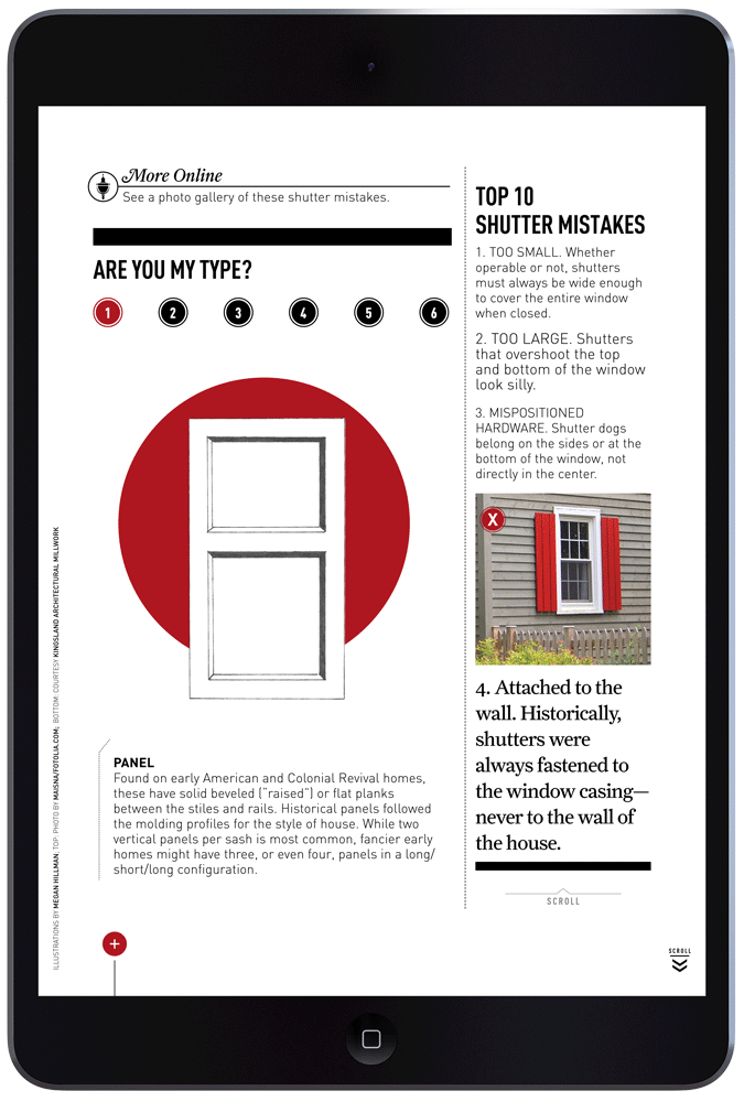 Open Up to Shutters by Megan Hillman Donovan