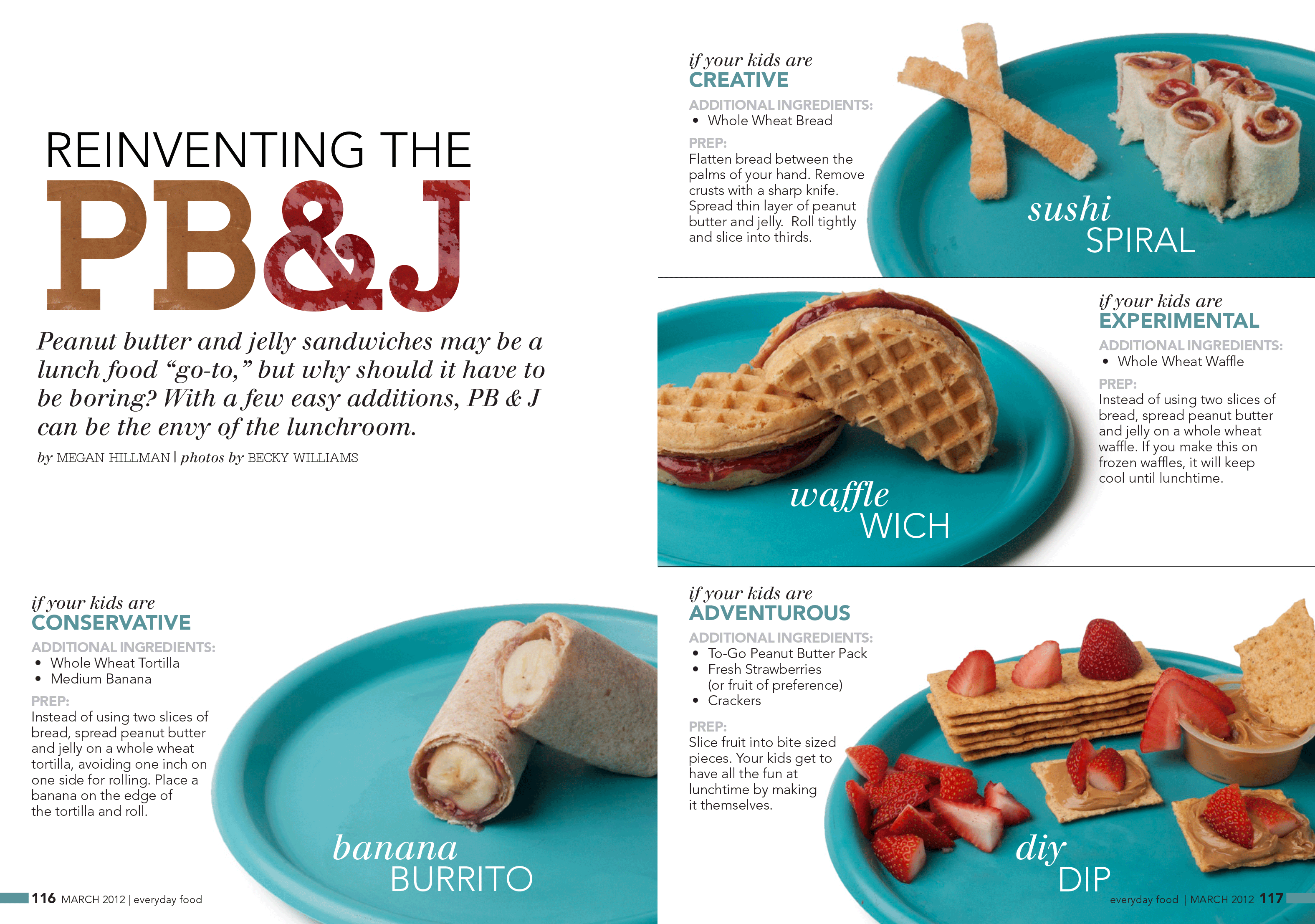Reinventing the PB&J by Megan Hillman Donovan