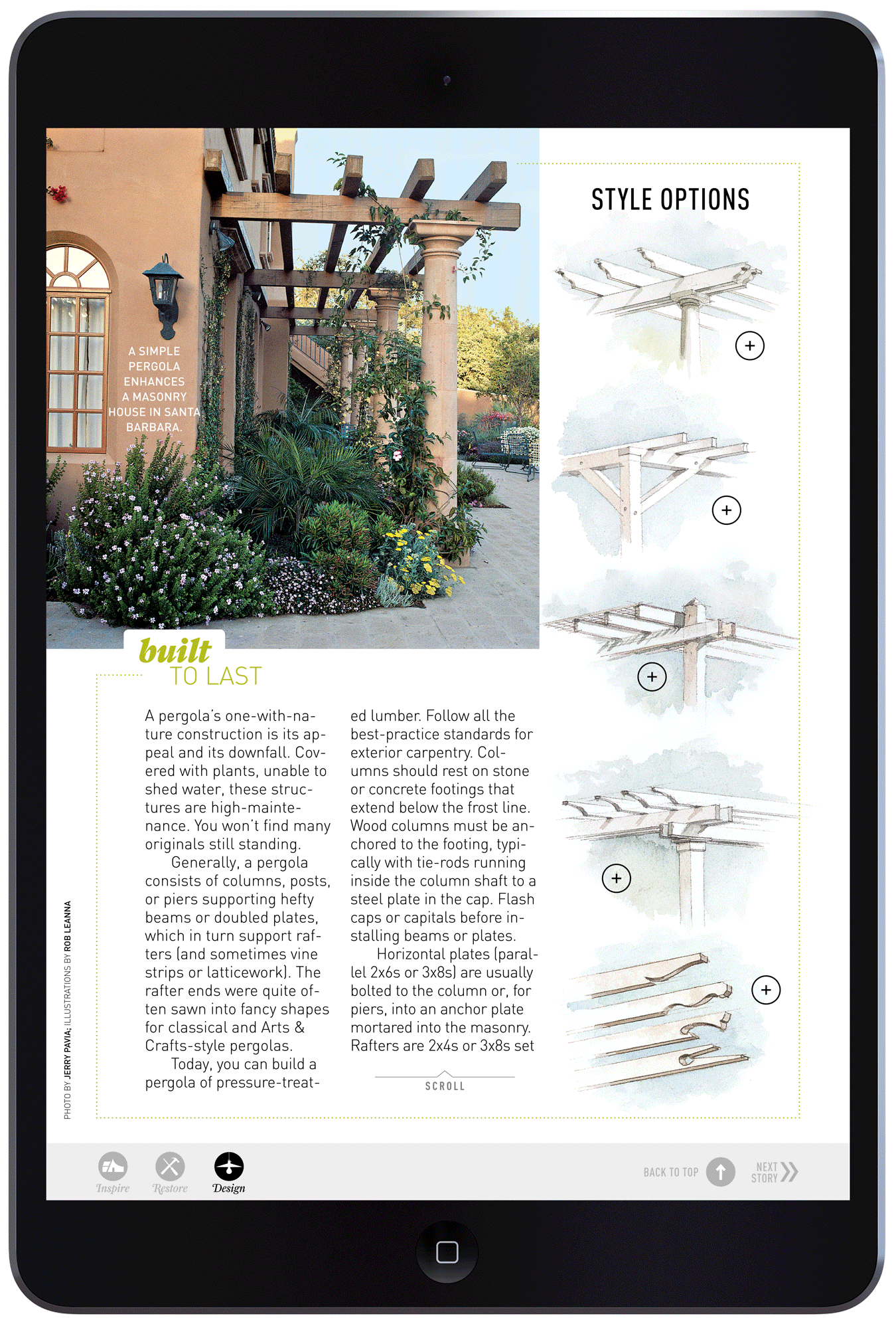 Presenting the Pergola by Megan Hillman Donovan