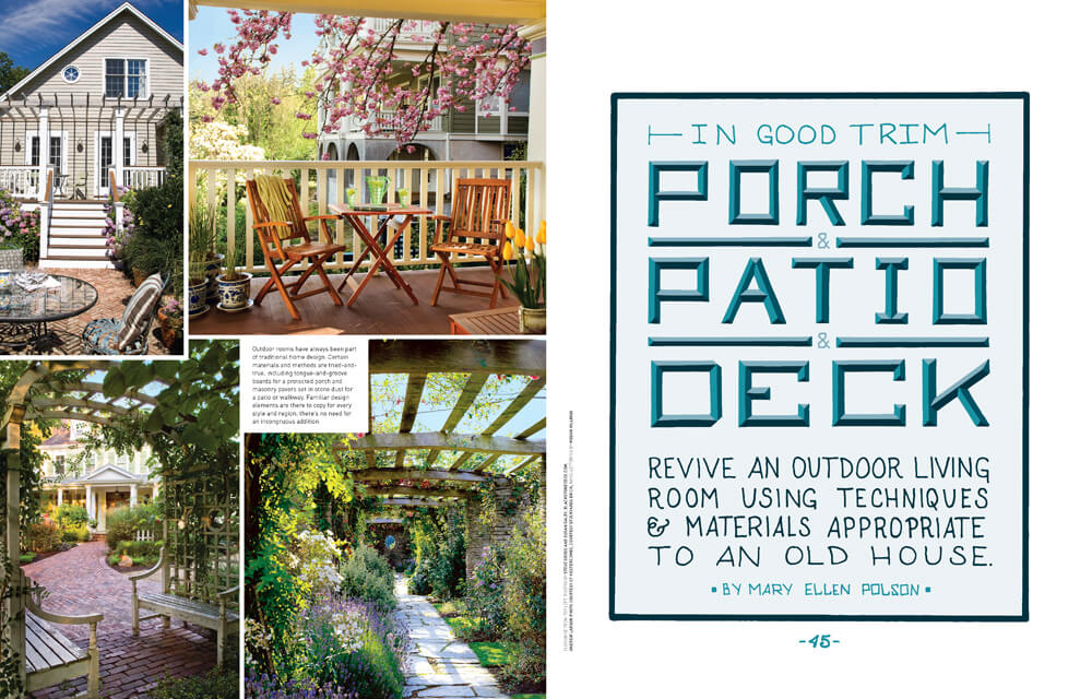 Porch, Patio & Deck by Megan Hillman Donovan