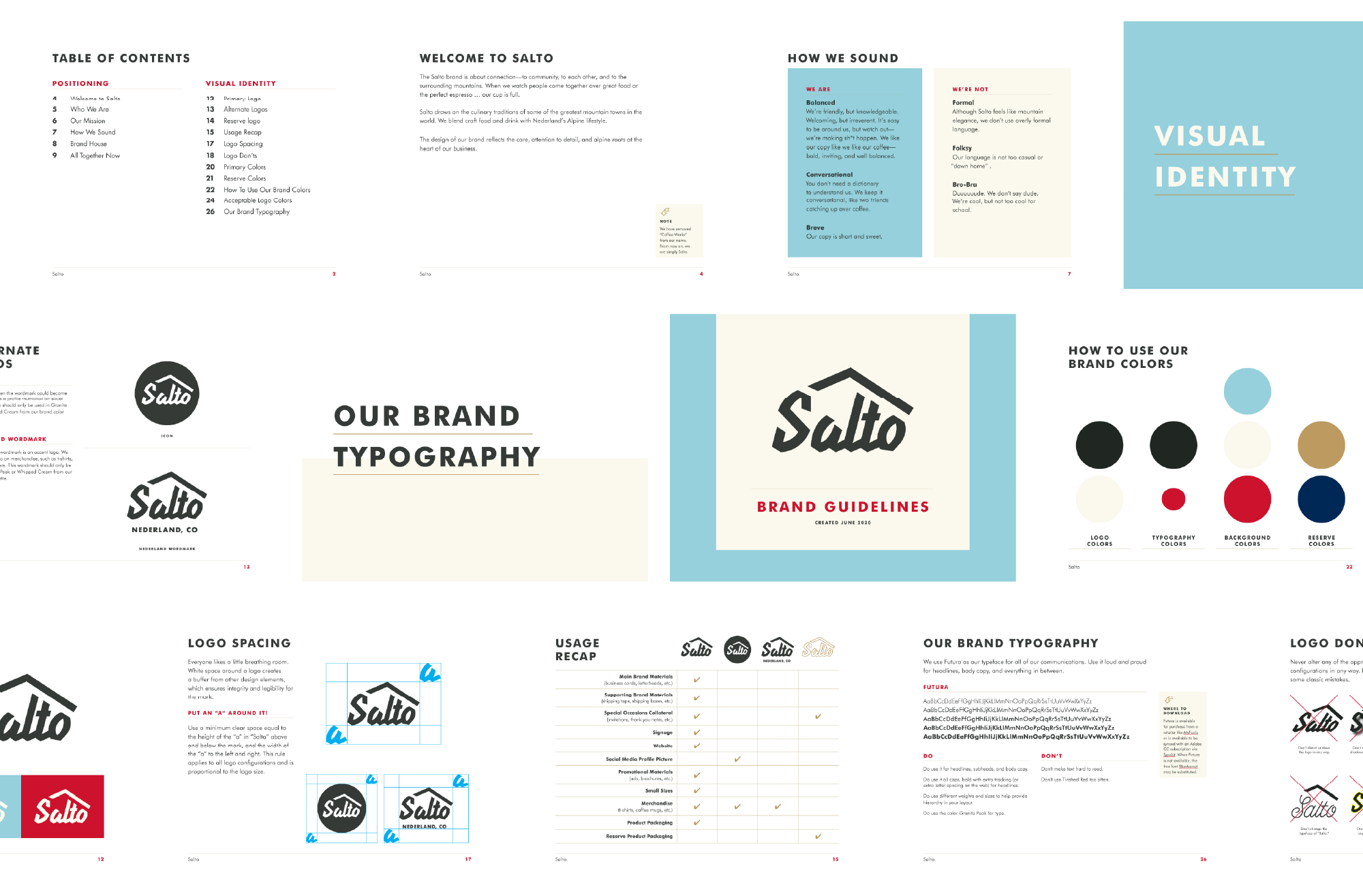 Salto Guidelines by Megan Hillman Donovan