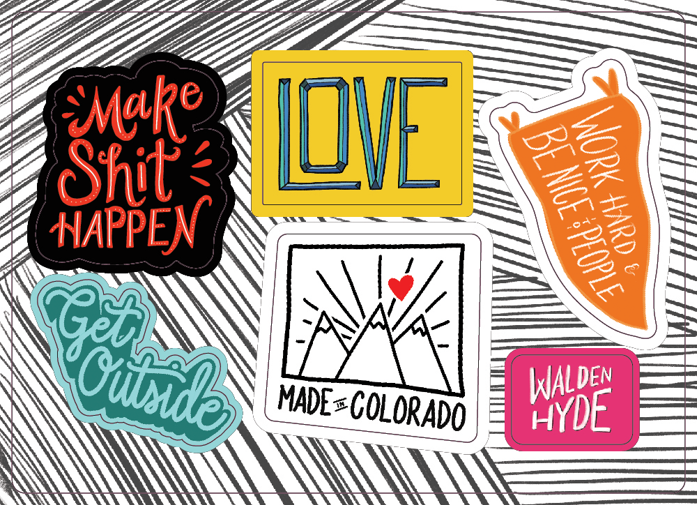 Stickers by Megan Hillman Donovan